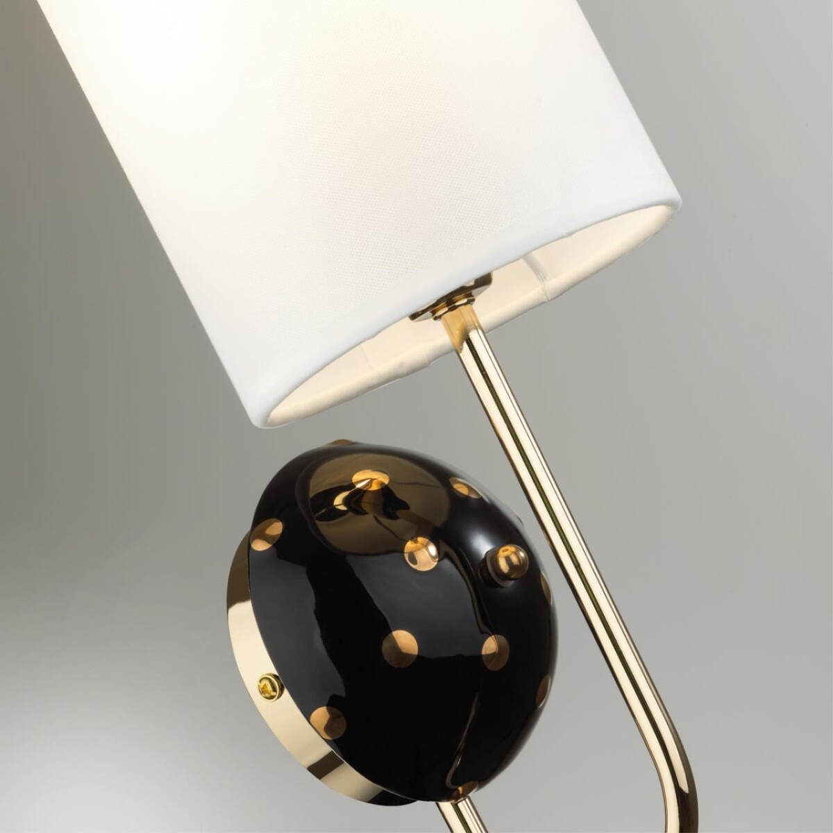 5424/1W MODERN ODL_EX24 000 золотой/черный/белый/металл/керамика/ткань Бра E14 1*40W POLLEN — изображение 6