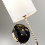 5424/1W MODERN ODL_EX24 000 золотой/черный/белый/металл/керамика/ткань Бра E14 1*40W POLLEN — изображение 6