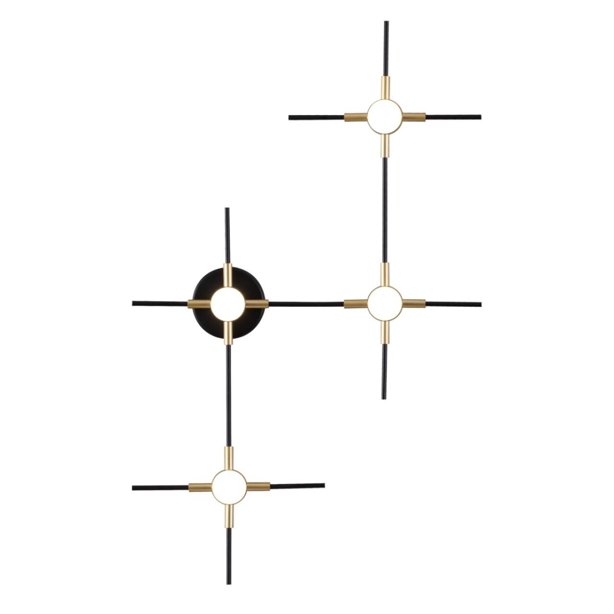 3906/14WL L-VISION ODL20 307 золот/черн/металл Настенный светильник LED 4000K 14W 220V COSTELLA — изображение 3