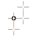 3906/14WL L-VISION ODL20 307 золот/черн/металл Настенный светильник LED 4000K 14W 220V COSTELLA — изображение 3