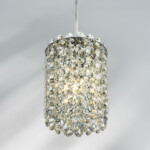 в наличии 795314 Подвес CRISTALLO 1х40W G9 ХРОМ - купить в интернет-магазине Светильники Торг