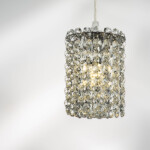 в наличии 795314 Подвес CRISTALLO 1х40W G9 ХРОМ - купить в интернет-магазине Светильники Торг