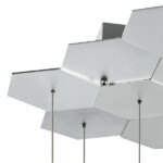 750224 Люстра подвесная FAVO LED-60W 2880LM Silver 4000K — изображение 3