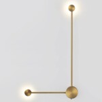 7009/10WL HIGHTECH ODL25 273 античная бронза/металл/акрил Настенный светильник LED 3000/4000K тумблер на корп. 10W 220V CRI > 90 SATELLITE — изображение 3