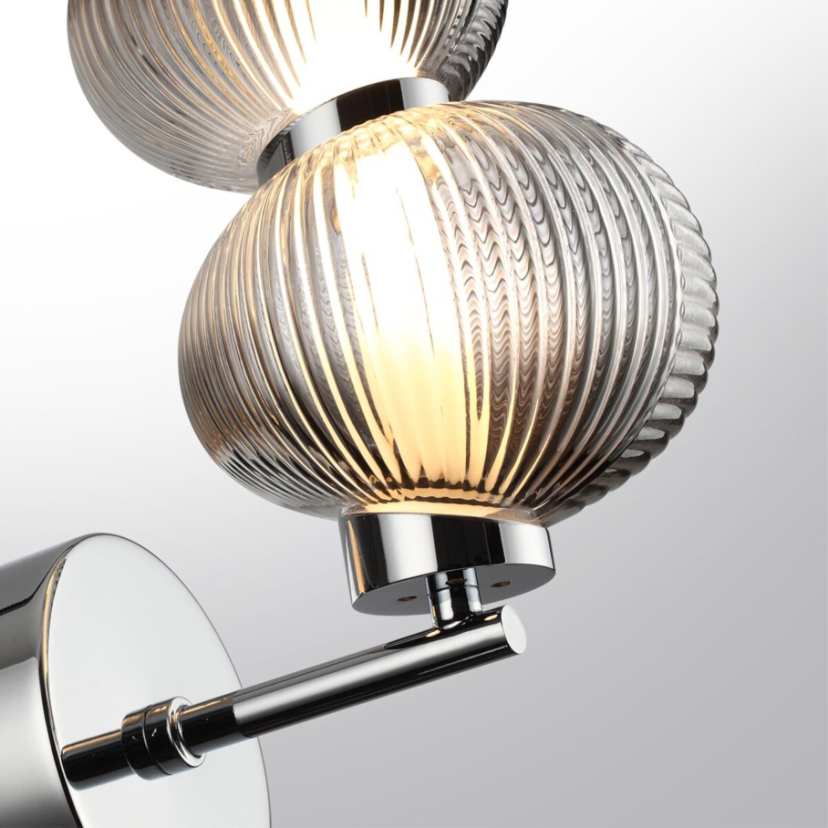 5096/8WL L-VISION ODL25 361 хром/дымчатый градиент/металл/стекло Настенный светильник LED 8W 4000K 932Лм BRUCO — изображение 5