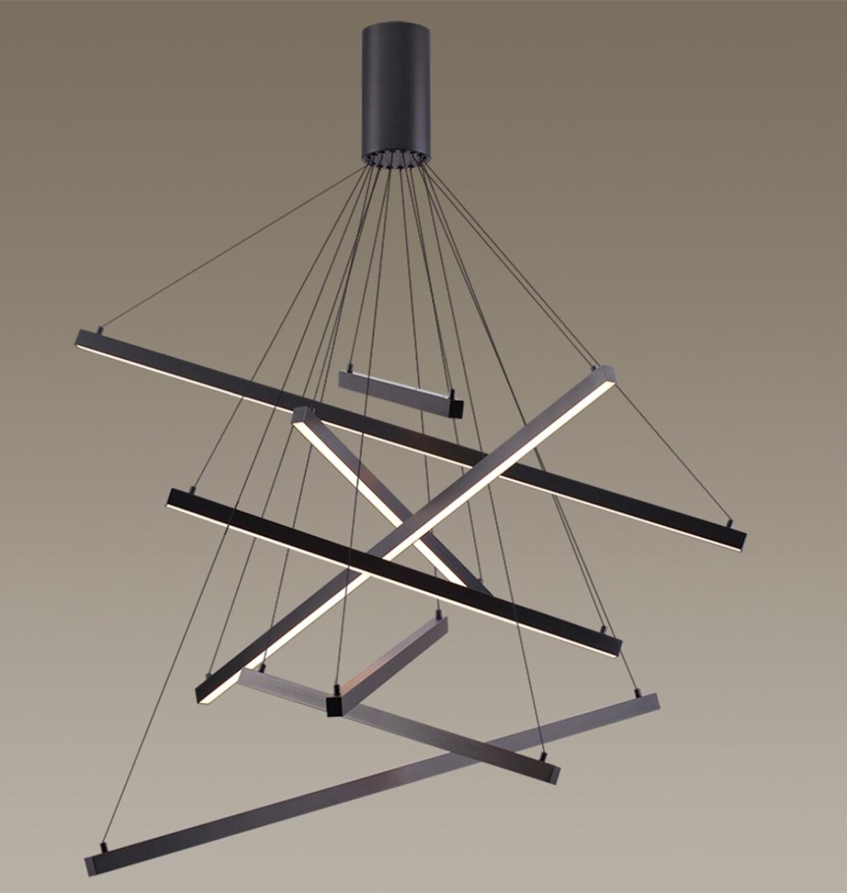 3860/96B L-VISION ODL20 309 черный/металл Подвесной светильник LED 3000K 96W 220V COMETA — изображение 4