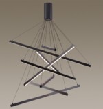 3860/96B L-VISION ODL20 309 черный/металл Подвесной светильник LED 3000K 96W 220V COMETA — изображение 4