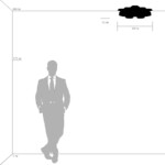 750162 Люстра потол FAVO LED-80W 3840LM Silver 3000K — изображение 7