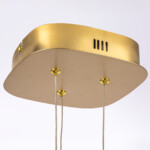 749223 Люстра SATURNO LED 70W 3150LM ЗОЛОТО 3000K IP20 — изображение 2