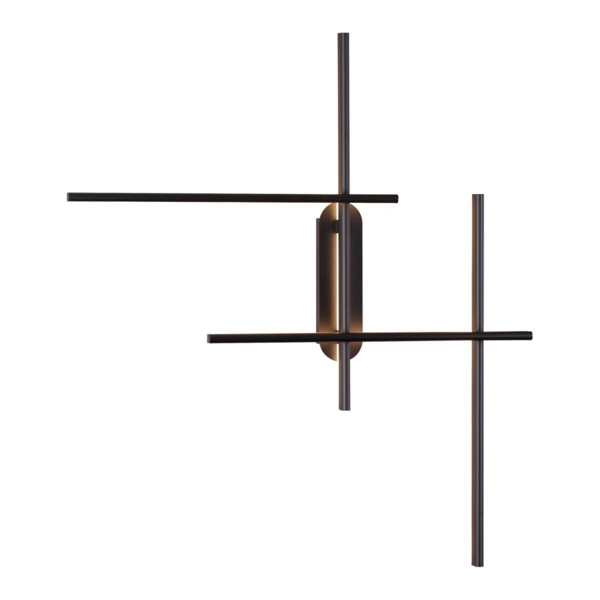 3890/36WLP L-VISION ODL20 311 черный/металл Настенный светильник LED 3000/3800/4800K (перекл. ч/з тумблер) 33W 220V RUDY — изображение 2