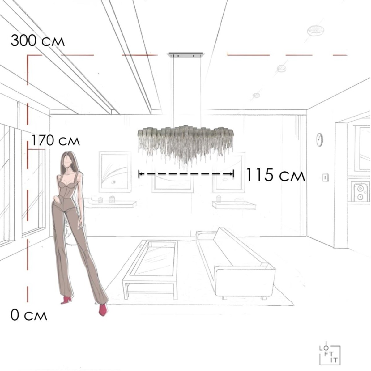 10404/1150L SN Подвесная люстра LOFT IT Volver — изображение 14