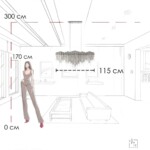 10404/1150L SN Подвесная люстра LOFT IT Volver — изображение 14