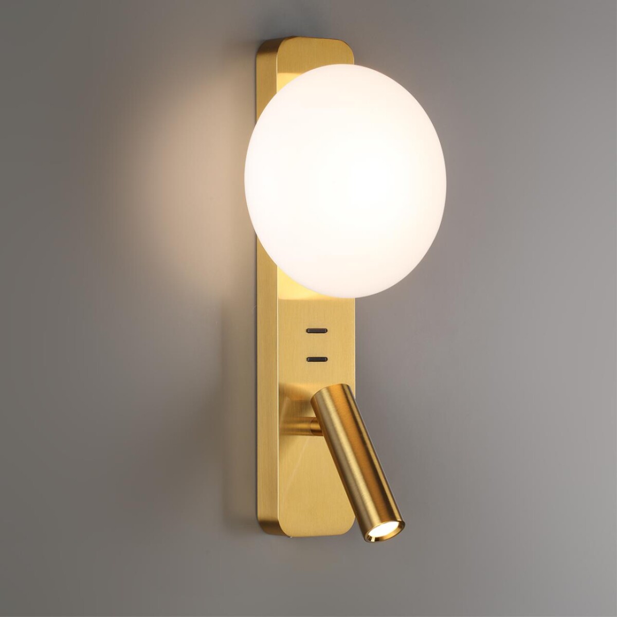 7050/5WL HIGHTECH ODL25 473 металл/металл бронза Настенный светильник IP20 LED 1*5W + 1*3W ALBERGO — изображение 5