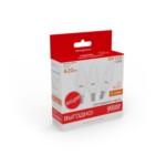 33116T Лампа Gauss LED Elementary Свеча 6W E14 2700K 1/40 (3 лампы в упаковке) — изображение 3