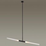 4307/2 HIGHTECH ODL22 277 черный Потолочный светильник IP20 G9 2*40W SOHO — изображение 5