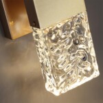 4364/5WL HIGHTECH ODL23 433 матовое золото/металл/стекло Настенный св-к IP20 LED 10W 612Лм 3000K RICCI — изображение 4