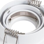 A2067PL-1WH Светильник потолочный встраиваемый TARF MINI для MR11 Ø75x22мм белый IP20 монтаж Ø65мм — изображение 4