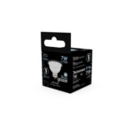 101505207 Лампа Gauss LED MR16 GU5.3 7W 630lm 4100K 1/10/100 — изображение 4
