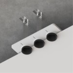 A709003 Закладная для монтажа светильников DUCRE MINI в натяжной потолок, 260х110мм, ПВХ, белый — изображение 3