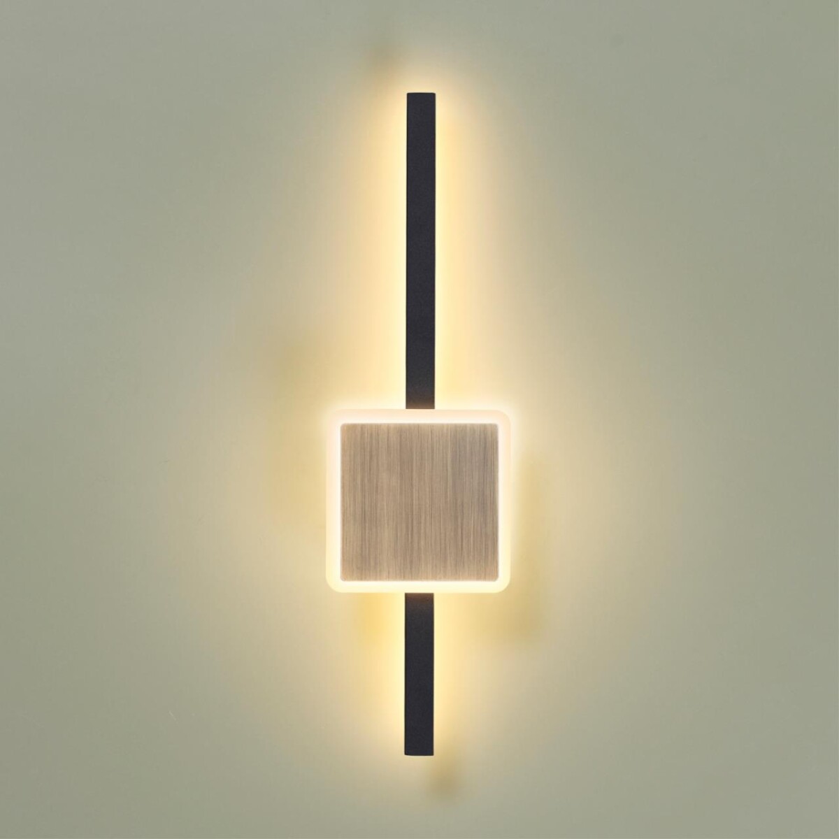 4257/12WL HIGHTECH ODL21 000 черн/бронза/металл Настен.светильник IP20 LED 12W 764Лм 3000K STILO — изображение 3