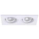 A2178PL-2WH Светильник потолочный встраиваемый TARF для MR16 175x92x25мм белый IP20 монтаж 160x83мм — изображение 3