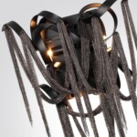 5067/4W HALL ODL24 525 черный матовый/черный хром/металл Бра G9 4*40W CHAINY — изображение 3