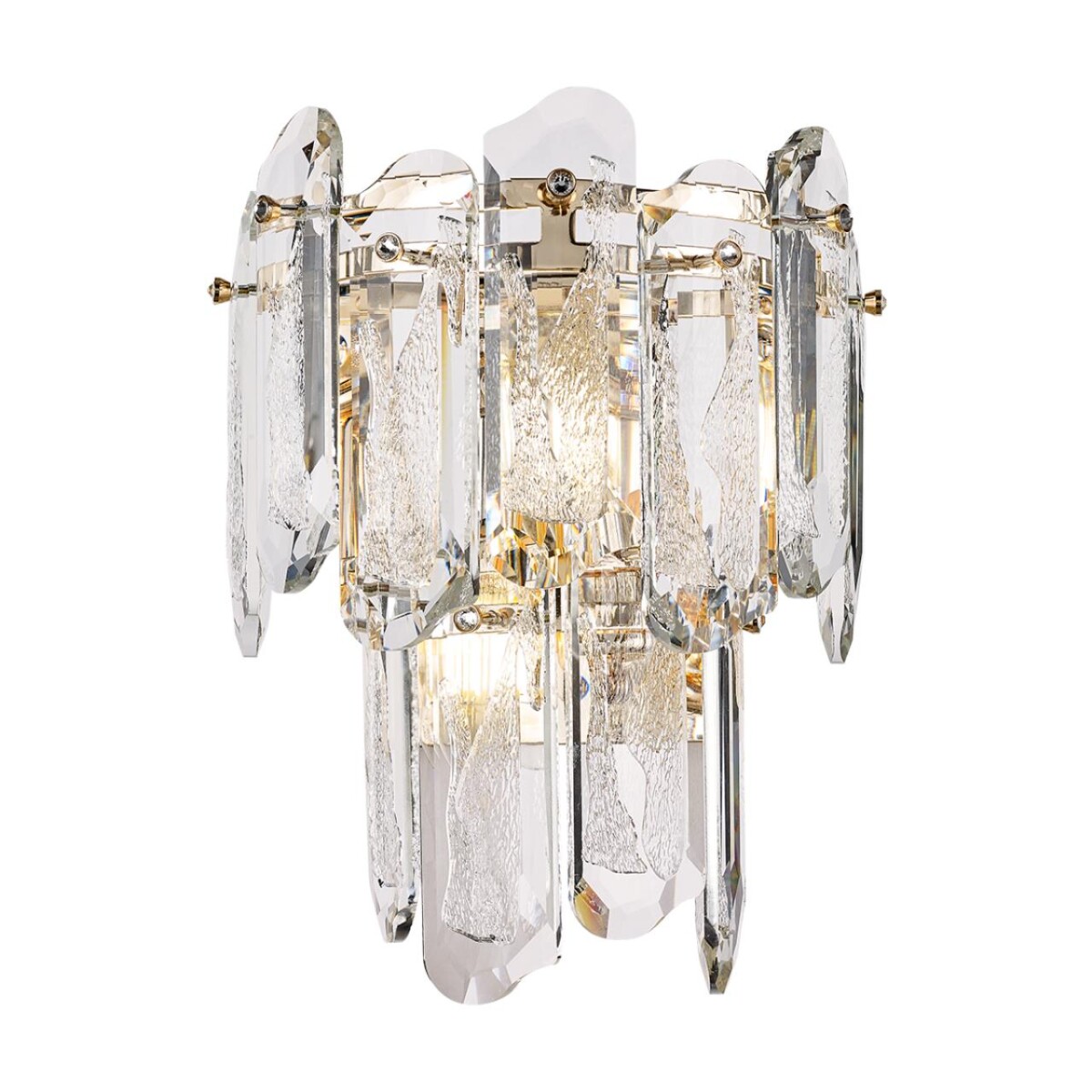 5069/2W HALL ODL24 603 золото/прозрачный/металл/хрусталь Бра E14 2*40W BULLON — изображение 2