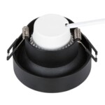 A1240PL-1BK Светильник потолочный встраиваемый RAMO для MR16 Ø85x48мм черный IP20 монтаж Ø70мм — изображение 5