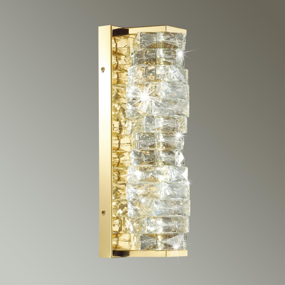 4999/10WL HALL ODL23 623 золотой/прозрачный/металл/хрусталь Бра LED 10W 4000K STRAZA — изображение 3