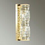 4999/10WL HALL ODL23 623 золотой/прозрачный/металл/хрусталь Бра LED 10W 4000K STRAZA — изображение 3