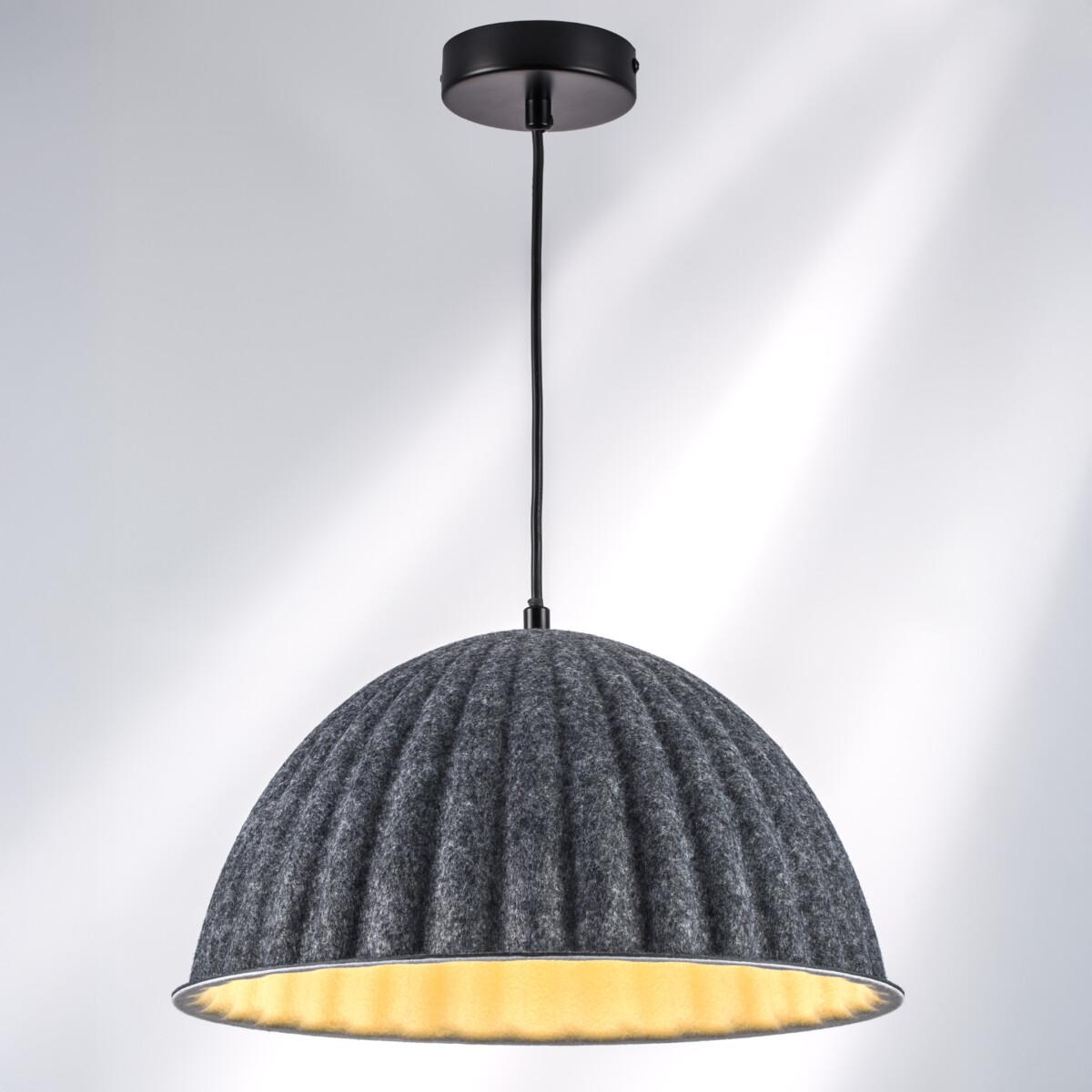 799357 Люстра FENICIA 1х12W (led) E27 ЧЕРНЫЙ/СЕРЫЙ — изображение 3