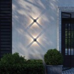 358464 STREET NT20 377 темно-серый  Ландшафтный настенный св-ник IP54 LED 4000K 12W 85-265V  CALLE