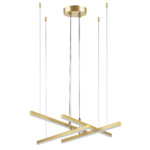 739123 Люстра PALLA 50W LED 1920LM ЗОЛОТО 3000-6000K