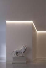 A680206 Теневой профиль GAP для натяжного потолка, декоративная вставка в комплекте, 2 метра, черный — изображение 4