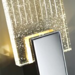 4363/5WL HIGHTECH ODL23 433 хром полированный/металл/стекло Настенный св-к IP20 LED 5W 261Лм 3000K RICCI — изображение 4