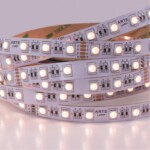 A2406012-01-RGB4K Светодиодная лента 24В 14,4Вт/м (на канал 3,6Вт/м) RGB+4000К 90+ 10мм SMD5050 60шт/м 5м IP20 — изображение 5