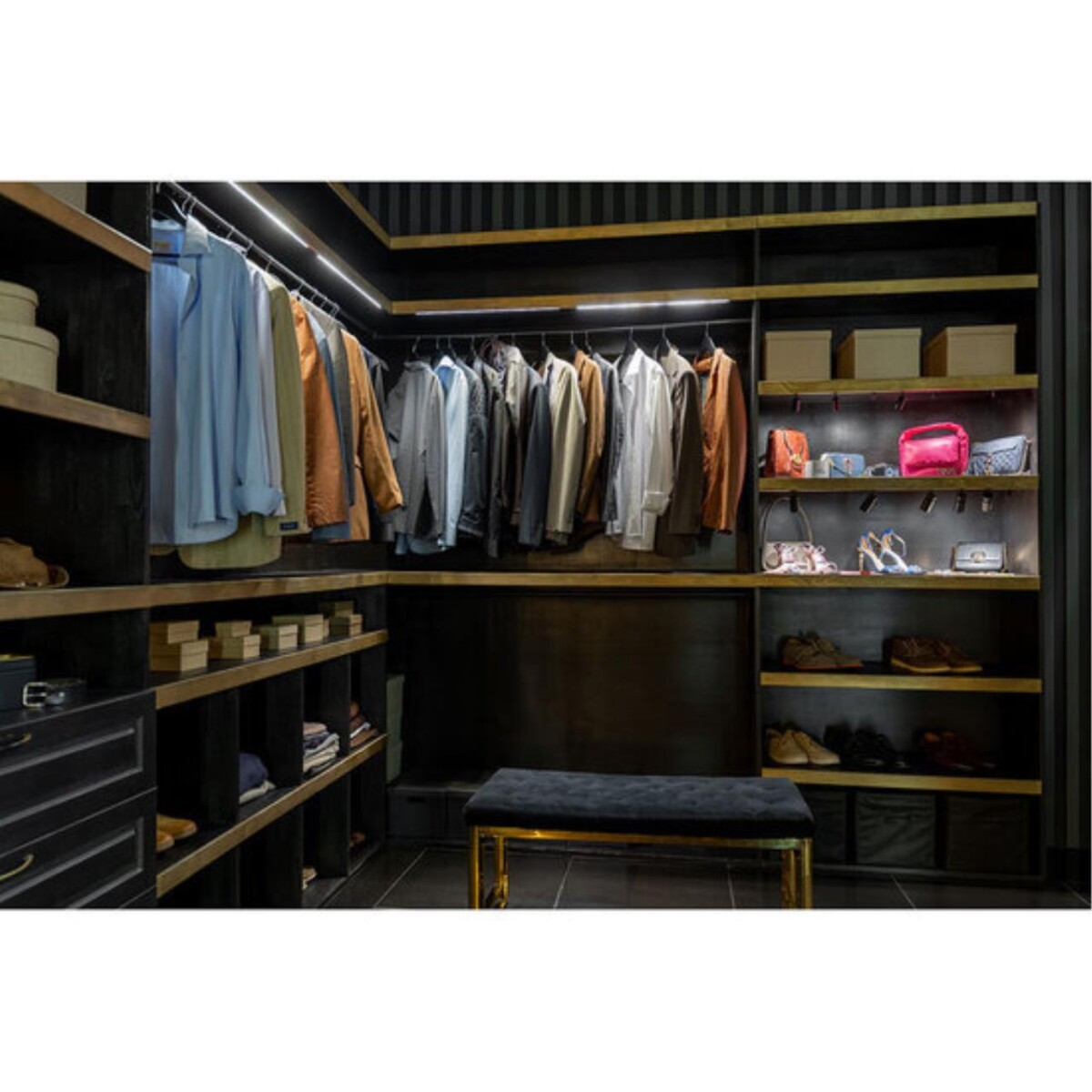 A622106 ШИНОПРОВОД НАКЛАДНОЙ (ТРЕК) 1M PRESTO черный — изображение 5