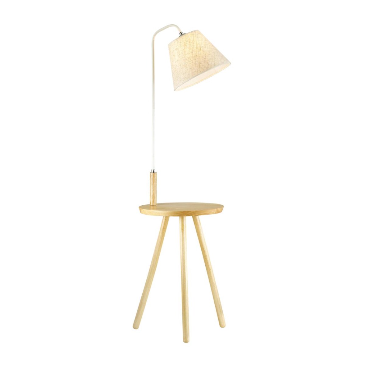 4667/1F HALL ODL20 541 светлое дерево/рогожка Торшер E27 1*60W 220V KALDA — изображение 3
