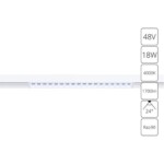 A4665PL-1WH СВЕТИЛЬНИК ПОТОЛОЧНЫЙ LINEA 48В 18Вт 1700Лм 4000К 90+ 24°