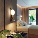 7050/5WL HIGHTECH ODL25 473 металл/металл бронза Настенный светильник IP20 LED 1*5W + 1*3W ALBERGO — изображение 2