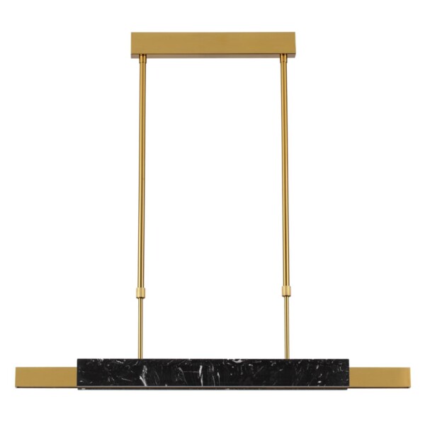 4361/25L MIDCENT ODL24 000 черный мрамор/антич. бронза/металл/акрил Подвесной светильник IP20 LED 25W 3000K 220V MARMI