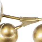 815553 Люстра CROCO 5х5W (led) G9 ЗОЛОТО/БЕЛЫЙ — изображение 4