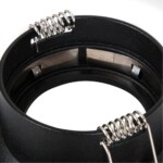 A1240PL-1BK Светильник потолочный встраиваемый RAMO для MR16 Ø85x48мм черный IP20 монтаж Ø70мм — изображение 4