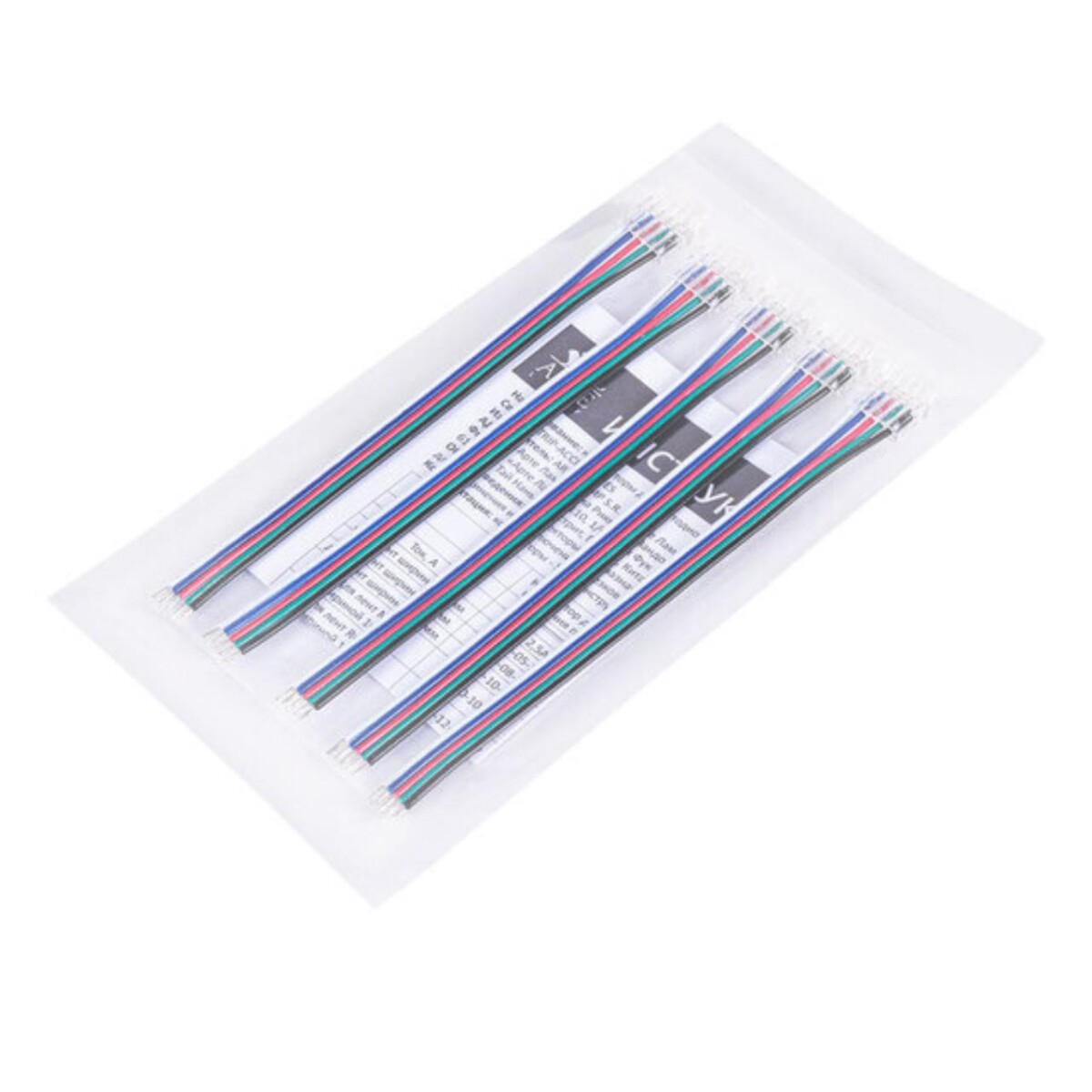 A30-12-RGBW КОННЕКТОР ДЛЯ ПОДКЛЮЧЕНИЯ ПИТАНИЯ СВЕТОДИОДНОЙ ЛЕНТЫ RGBW ШИРИНОЙ 12 ММ, В КОМПЛЕКТЕ 5 ШТ — изображение 2