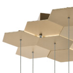 750221 Люстра подвесная FAVO LED-60W 2880LM ЗОЛОТО 3000K — изображение 3