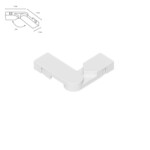 A613833R КОННЕКТОР С ИЗМЕНЯЕМЫМ УГЛОМ ДЛЯ ШИНОПРОВОДА (ТРЕКА) RAPID