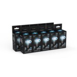 105801207-S Лампа Gauss Filament Шар 7W 580lm 4100К Е14 шаг. диммирование LED 1/10/50 — изображение 5