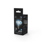 105801207-S Лампа Gauss Filament Шар 7W 580lm 4100К Е14 шаг. диммирование LED 1/10/50 — изображение 4