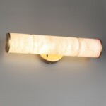 6674/12WL L-VISION ODL24 198 Настенный светильник латунь/металл/алебастр IP20 LED 12W 540Лм 3000K/4000K MARBELLA — изображение 3