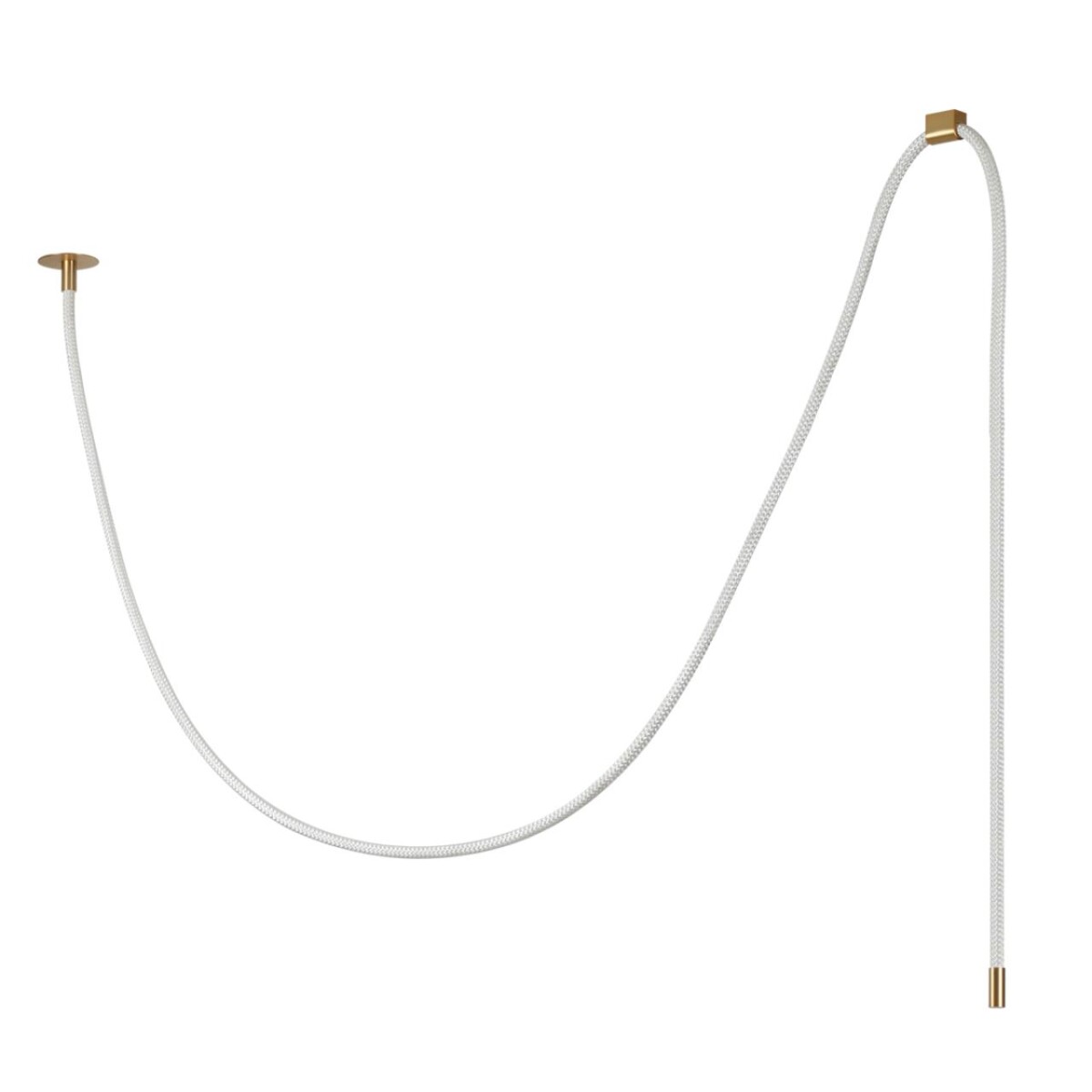 4399/40CL HIGHTECH ODL23 301 ант.бронза/металл/канат Потолочный св-к встраиваемый (2 крепления и крючок в комплекте) IP20 LED 40W 1580Лм 3000K CORDA — изображение 6